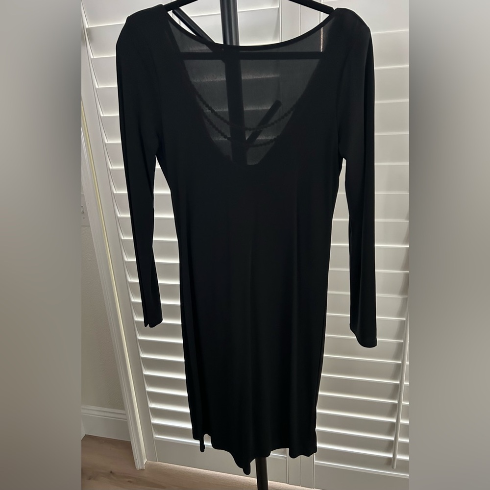 Black long Sleeve Dress